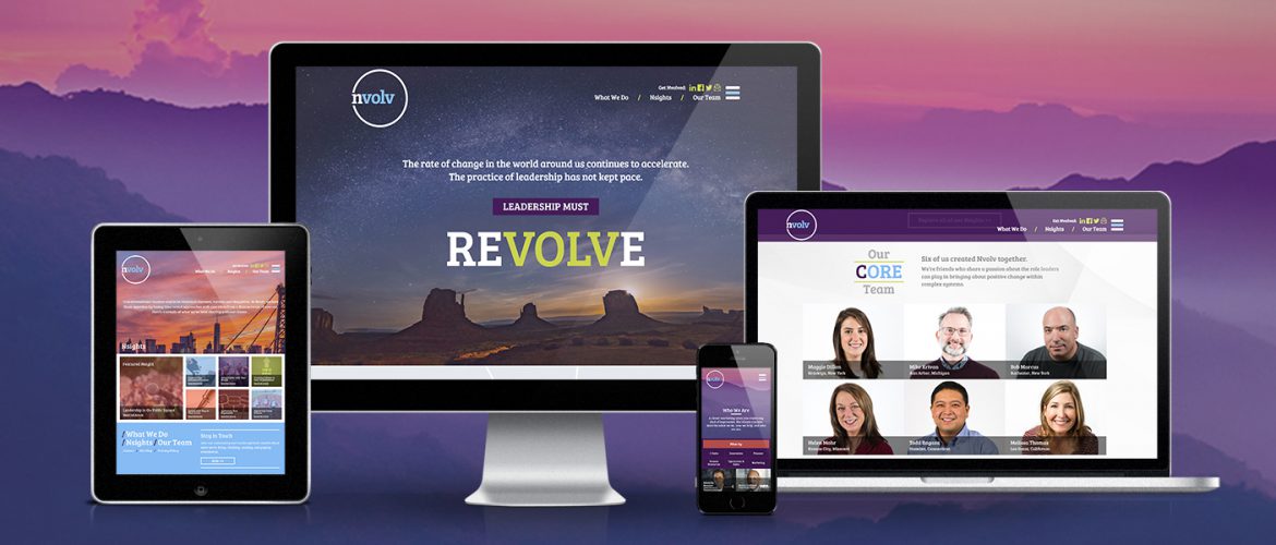 Nvolv Responsive Website Design