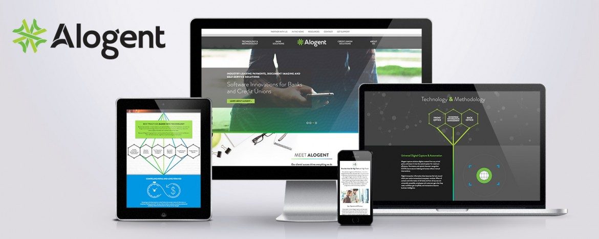 Alogent Responsive Website Design