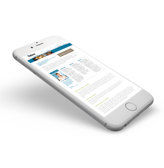 Highjump Mobile Website Design