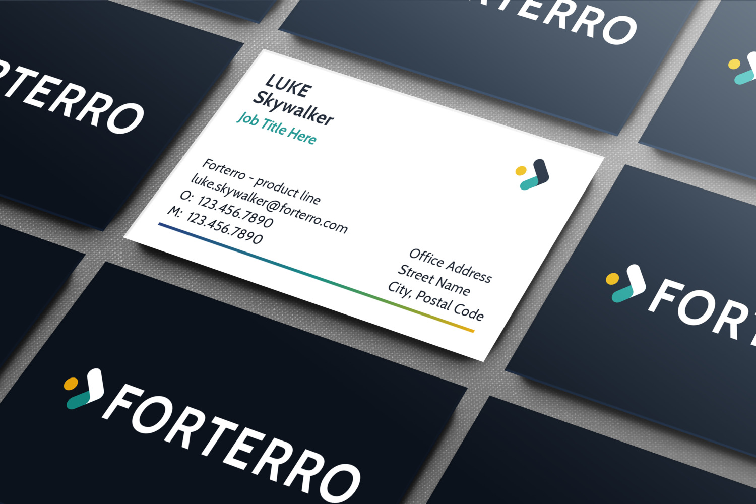 Forterro business cards