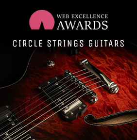 Web Excellence Awards - Circle Strings Guitars