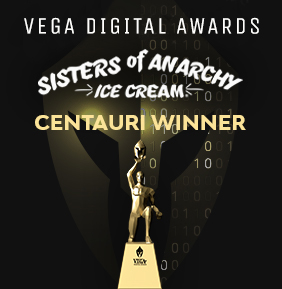 Vega Digital Awards Centauri Winner - Sisters of Anarchy Ice Cream