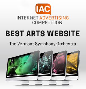 Internet Advertising Competition Best Arts Website - Vermont Symphony Orchestra